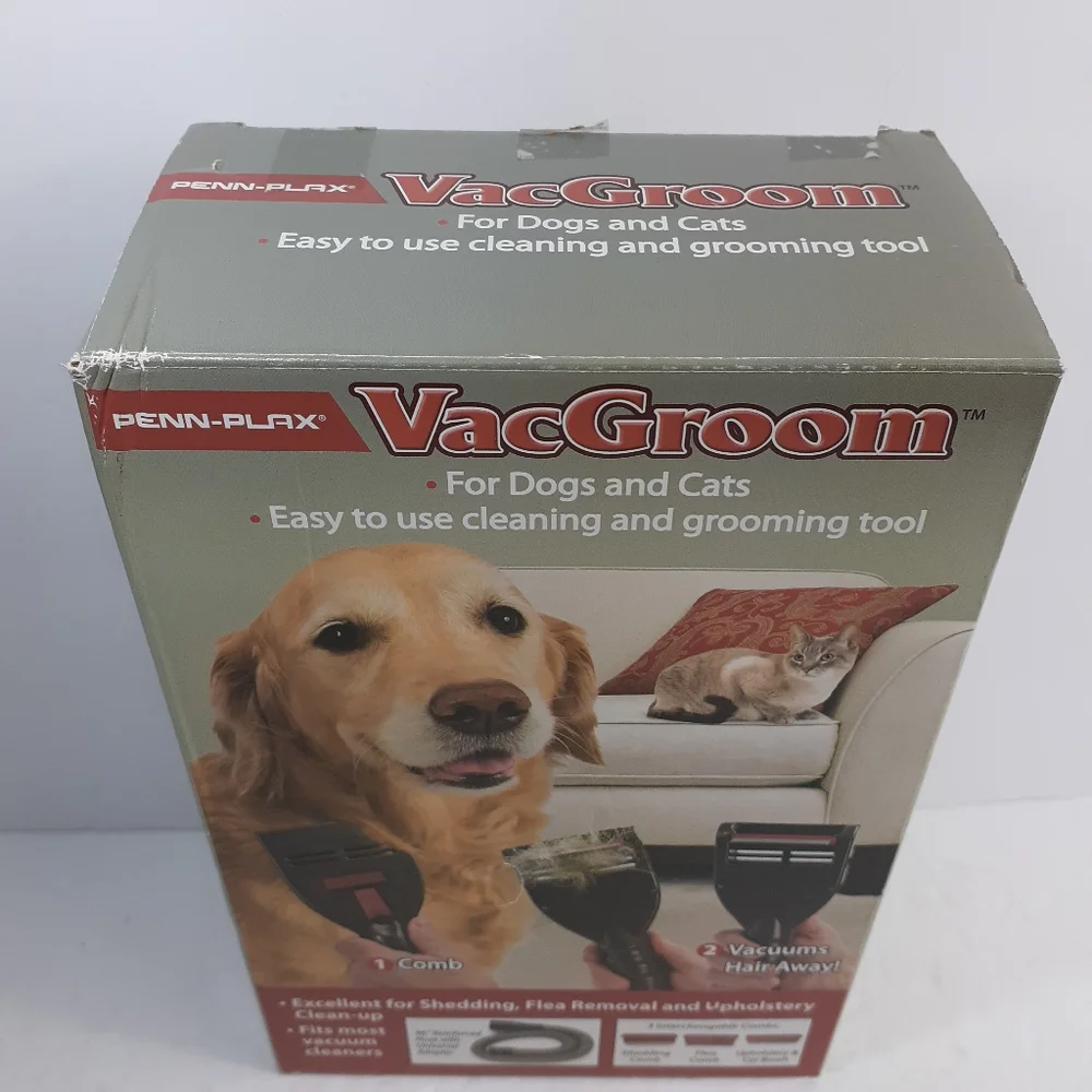 Penn Plax VacGroom Pet Grooming Vacuum Attachment Kit DOGV1
